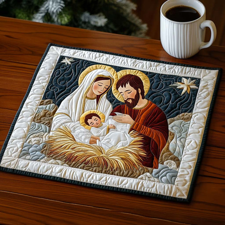 Saskia - Gewatteerde placemat Heilig Kind