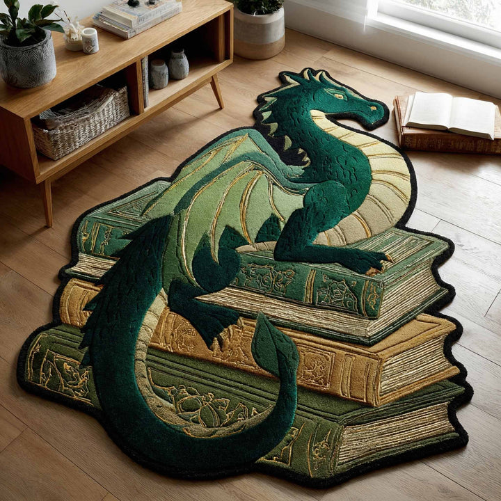 Isa - Decoratief vloerkleed Gepersonaliseerd Vorm Slang Jade