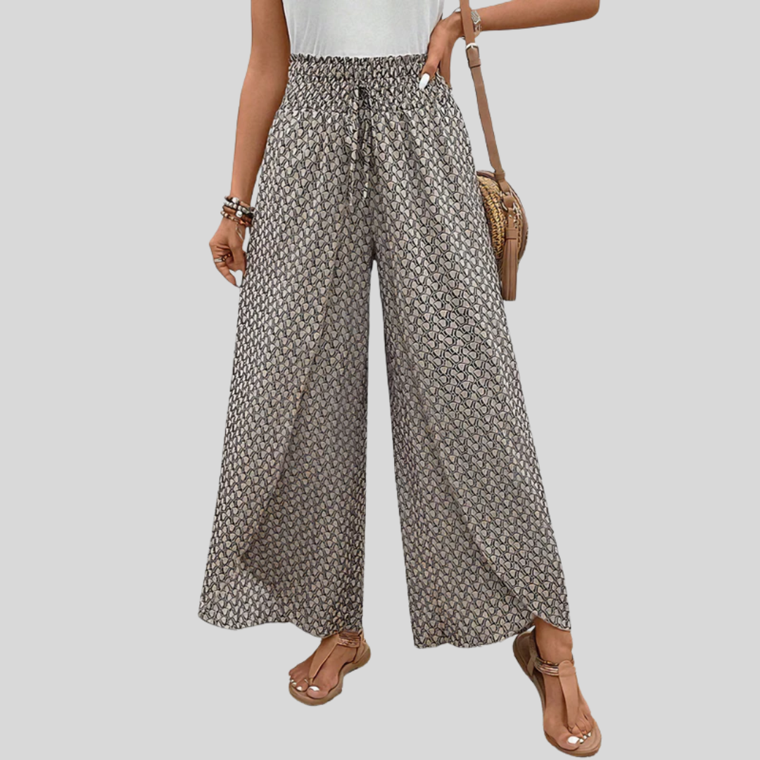 Sahara - Relaxte wijde broek