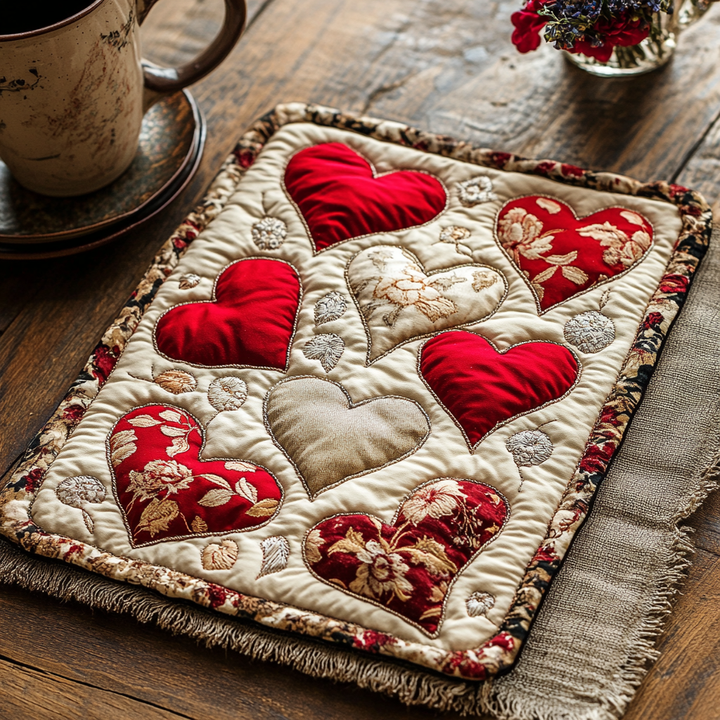 Lisa - Gewatteerde placemat Liefdevol Lagen