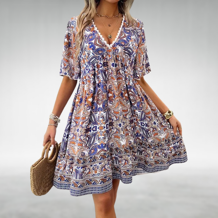 Quinley - Boho swingjurk