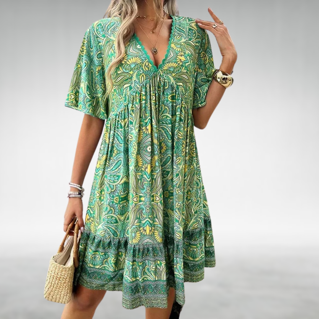 Quinley - Boho swingjurk