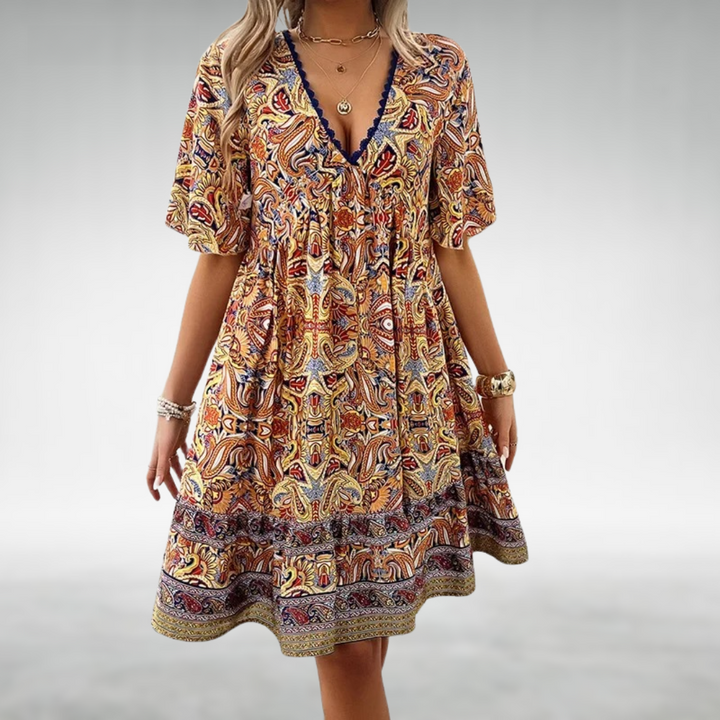 Quinley - Boho swingjurk