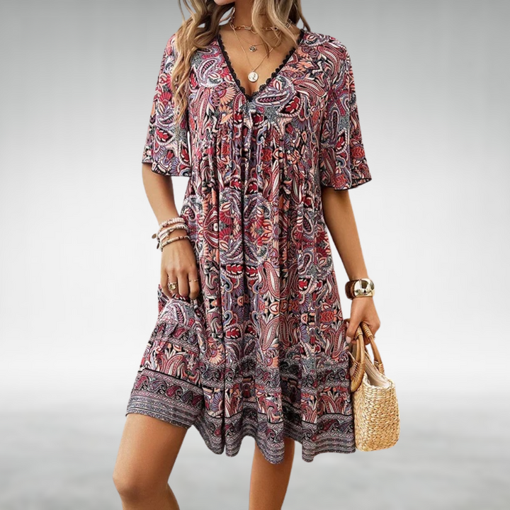 Quinley - Boho swingjurk