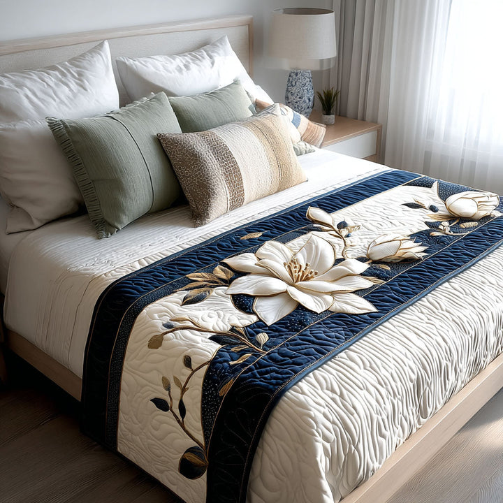 Saskia - Gewatteerde bedsprei Magnolia Aura