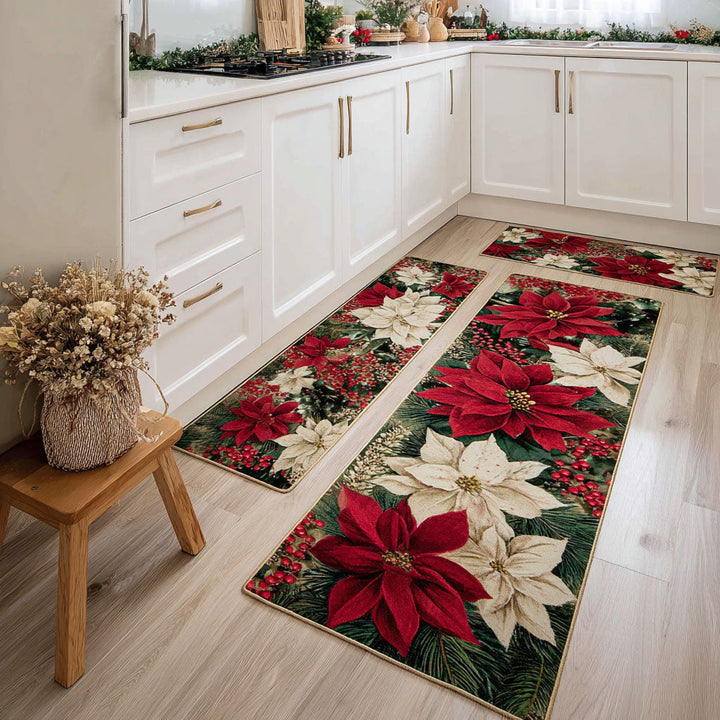 Odile - Keukenmat Kerst met Pad Feestelijk