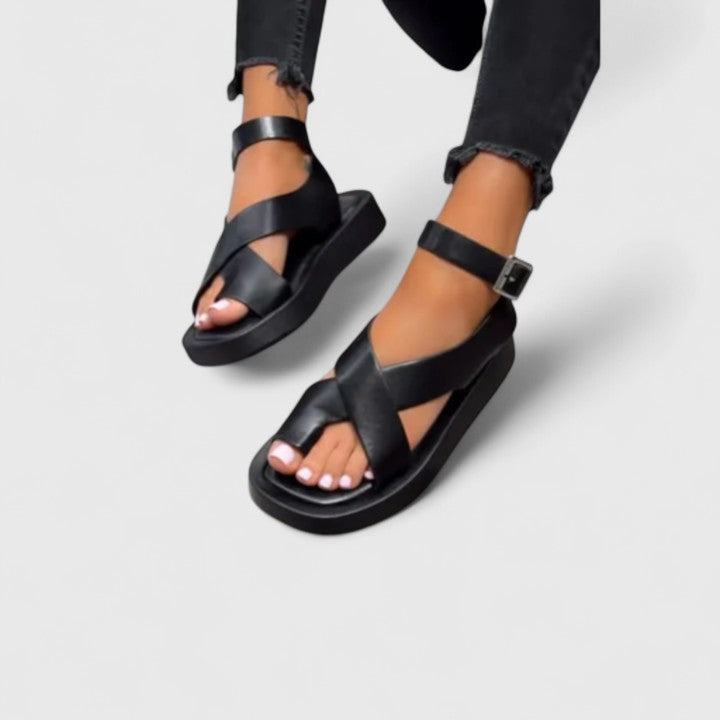 Neve - Plateausandalen