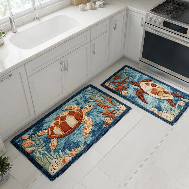 Eline - Keukenmat Golven en Zee Open