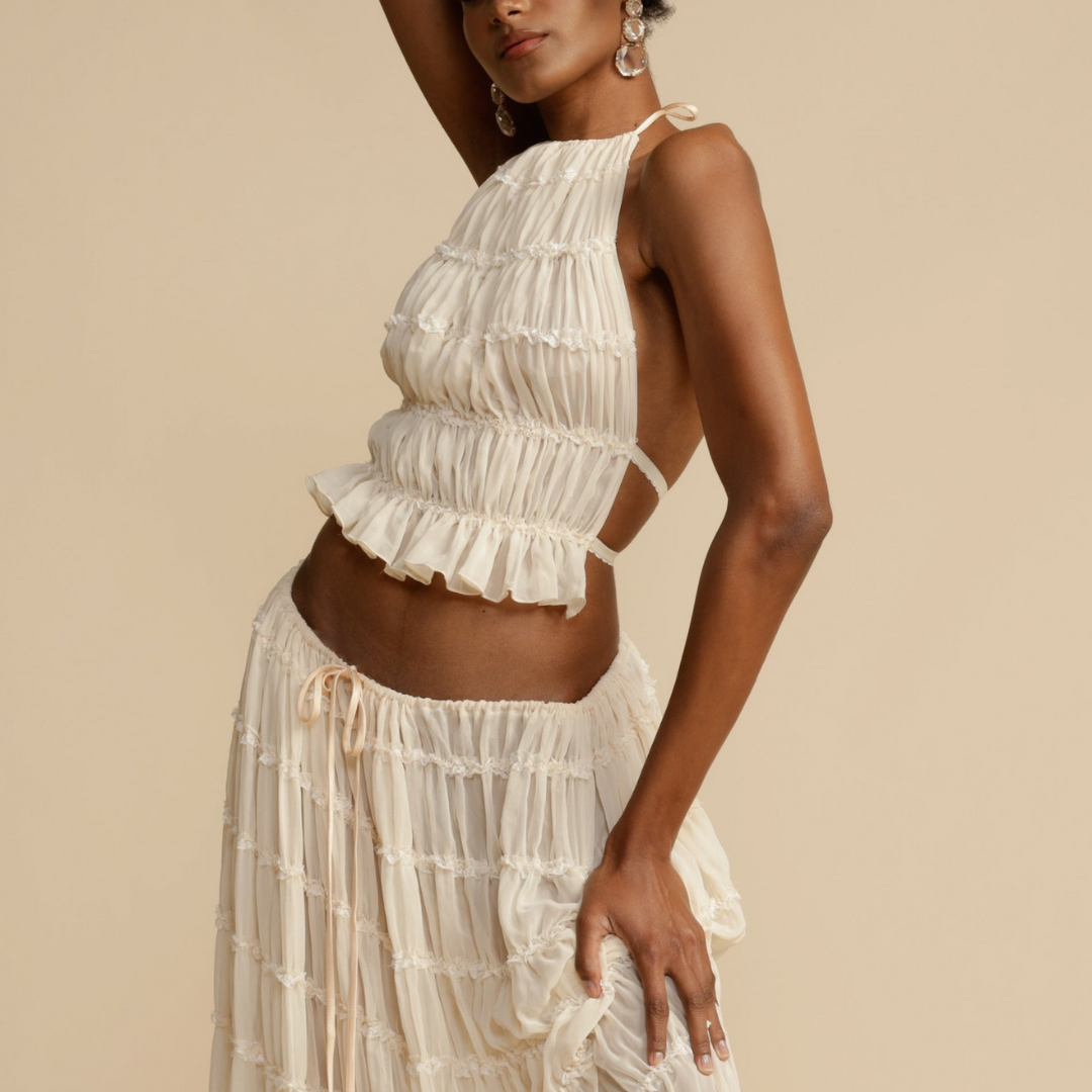 WENDY - Set met topje en rok