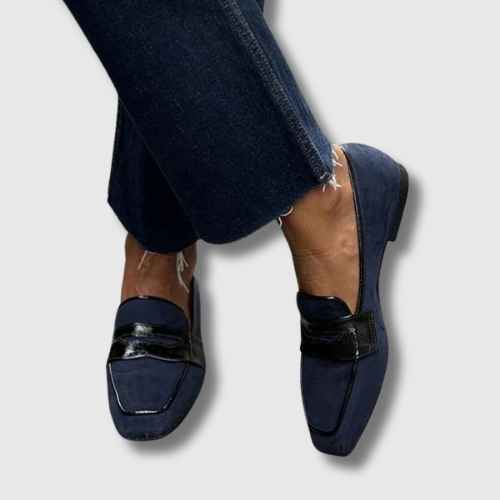 Nora™ | Chique leren loafers