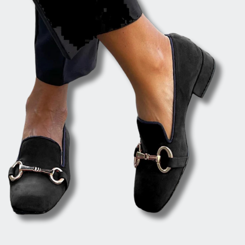 Louna™ | Elegante loafers met gespen