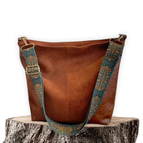 Marian™ | Vintage leren schoudertas