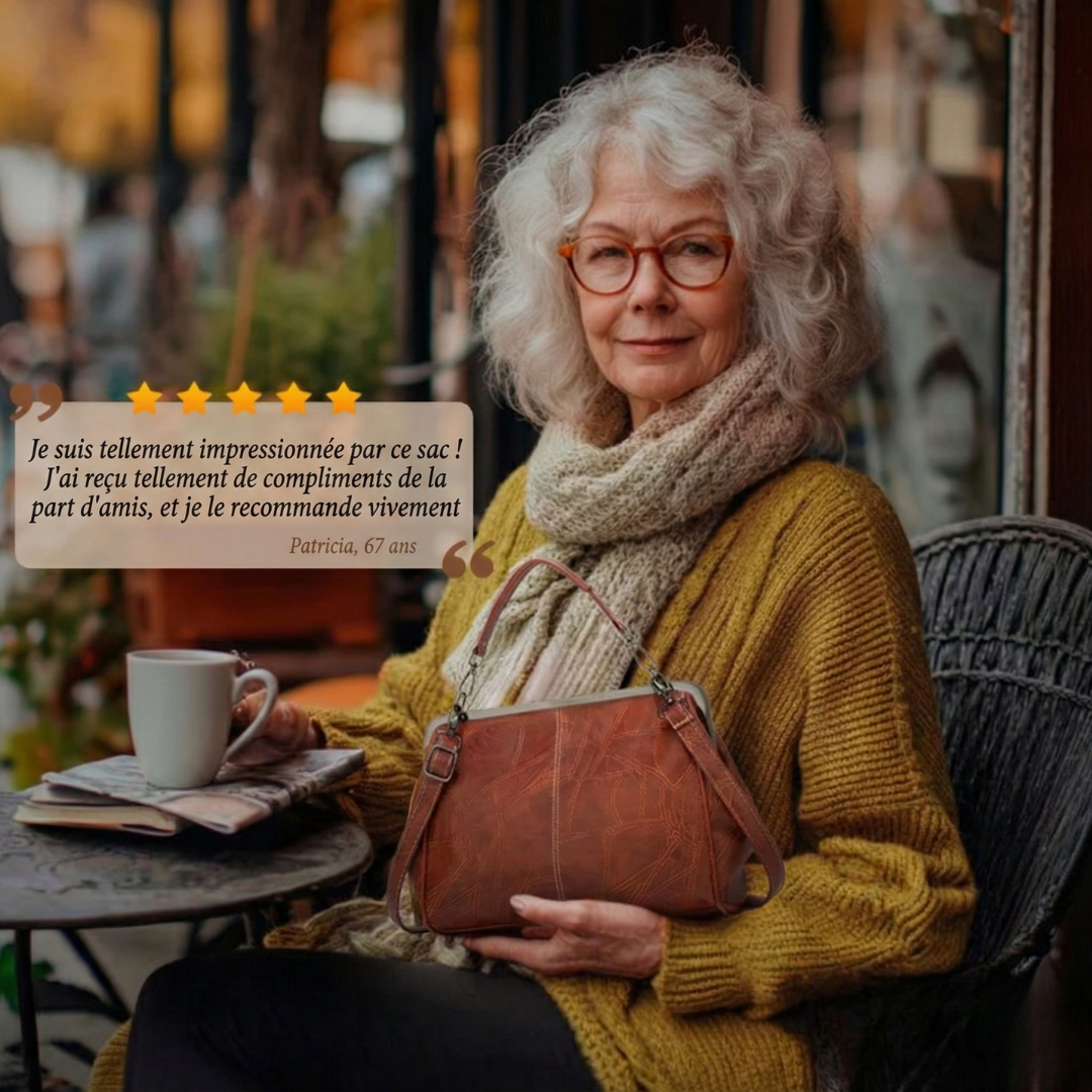 Lily™ | Vintage leren tas