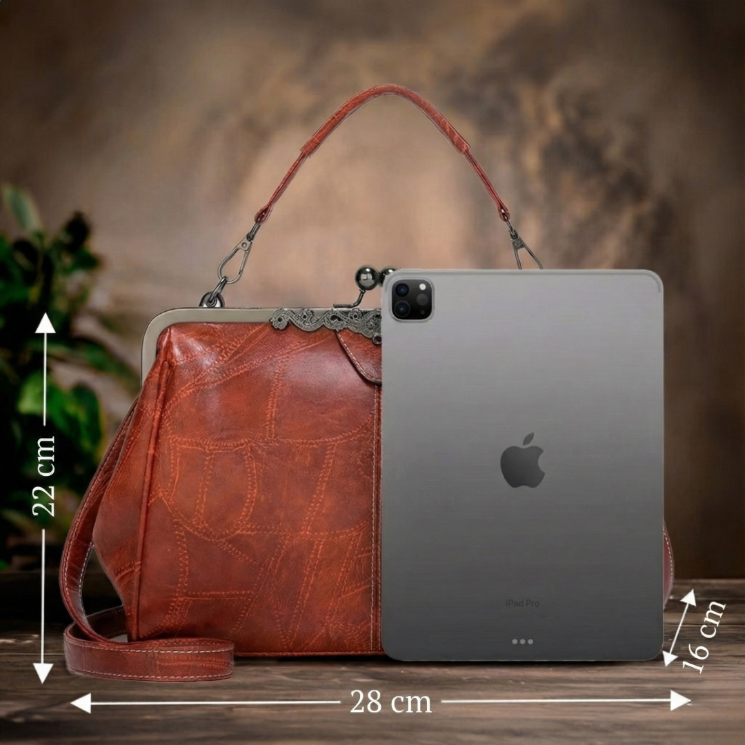 Lily™ | Vintage leren tas