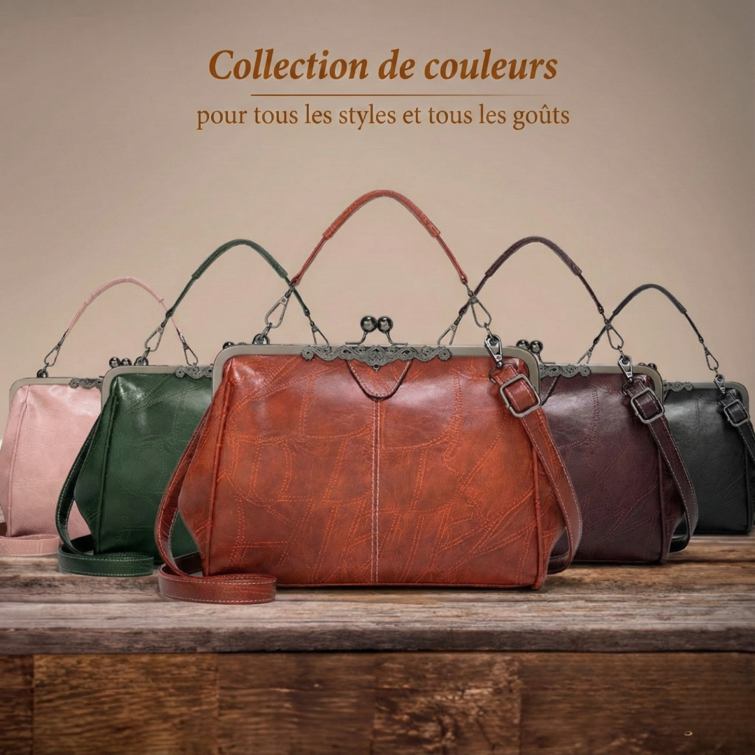 Lily™ | Vintage leren tas