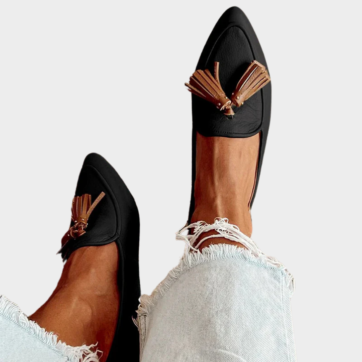 Vesperia - Moderne loafers met franjes