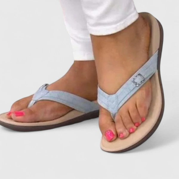 Railie - Lichte platte teenslippers