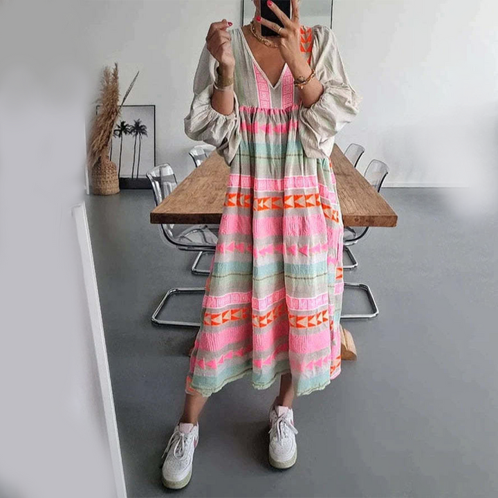Jessenia - Comfortabele boho jurk