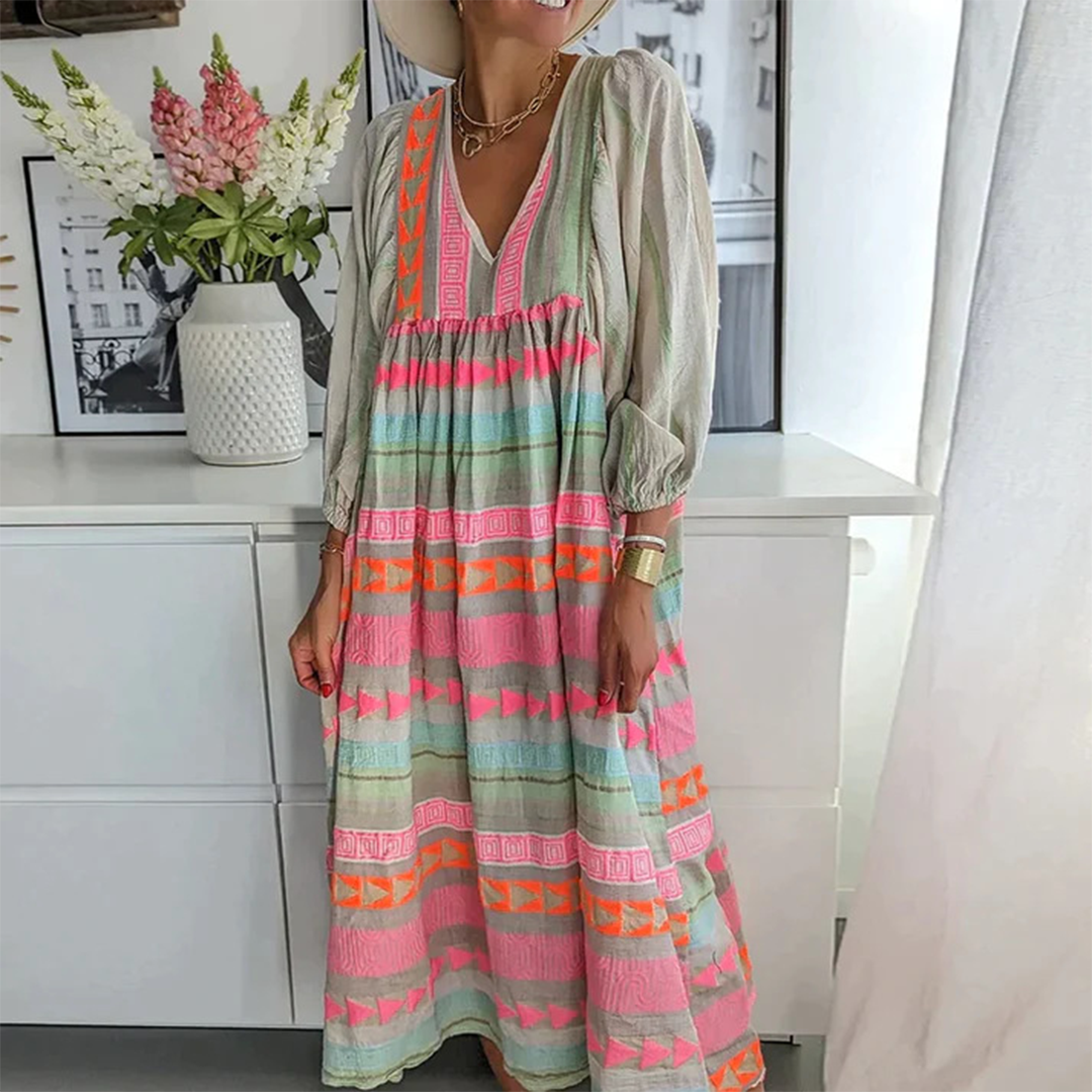 Jessenia - Comfortabele boho jurk