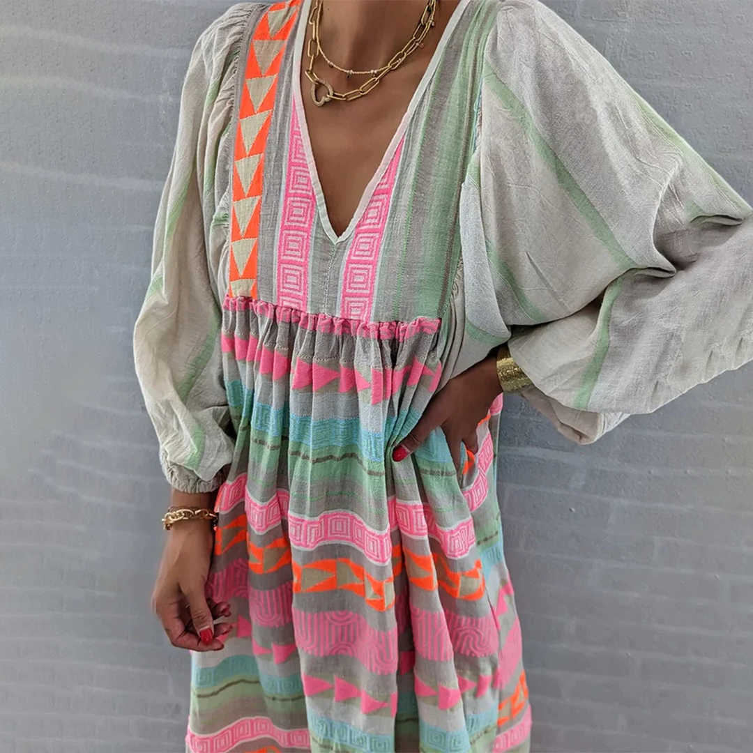 Jessenia - Comfortabele boho jurk