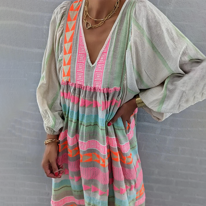 Jessenia - Comfortabele boho jurk