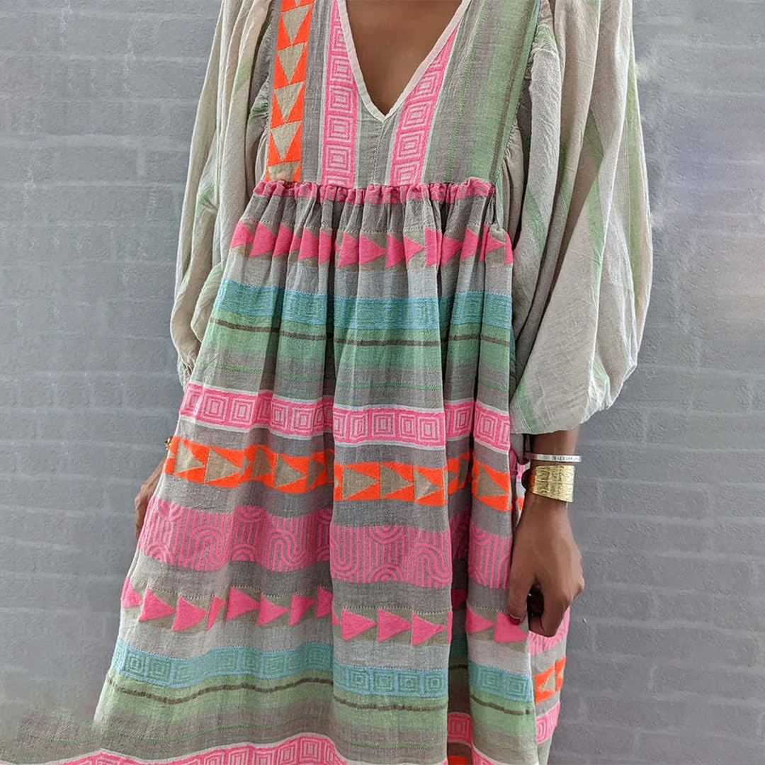 Jessenia - Comfortabele boho jurk