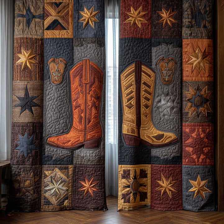 Gequilte Rodeo Gordijnen Paneel NCU0XD2135