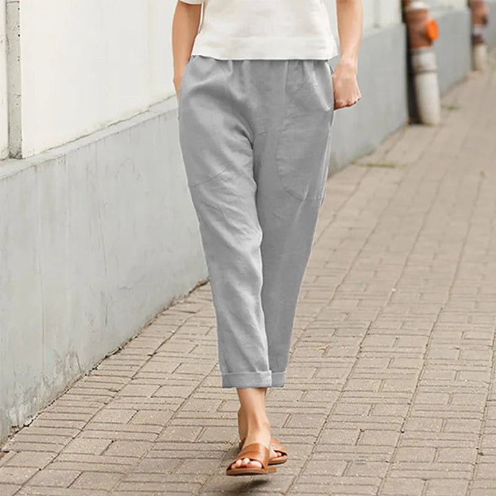 Kriza - Wijde broek met zakken