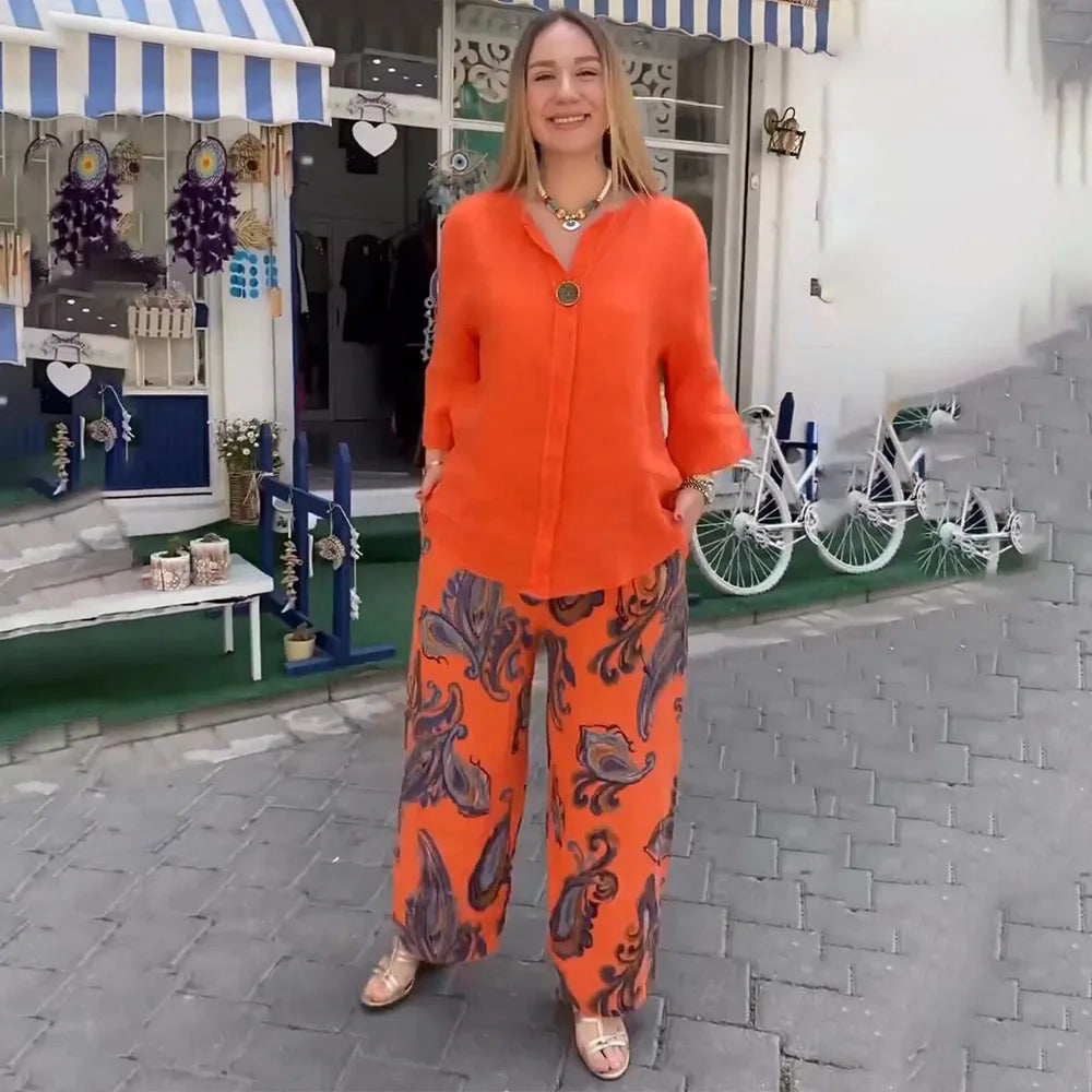 Flavia - Elegante boho set