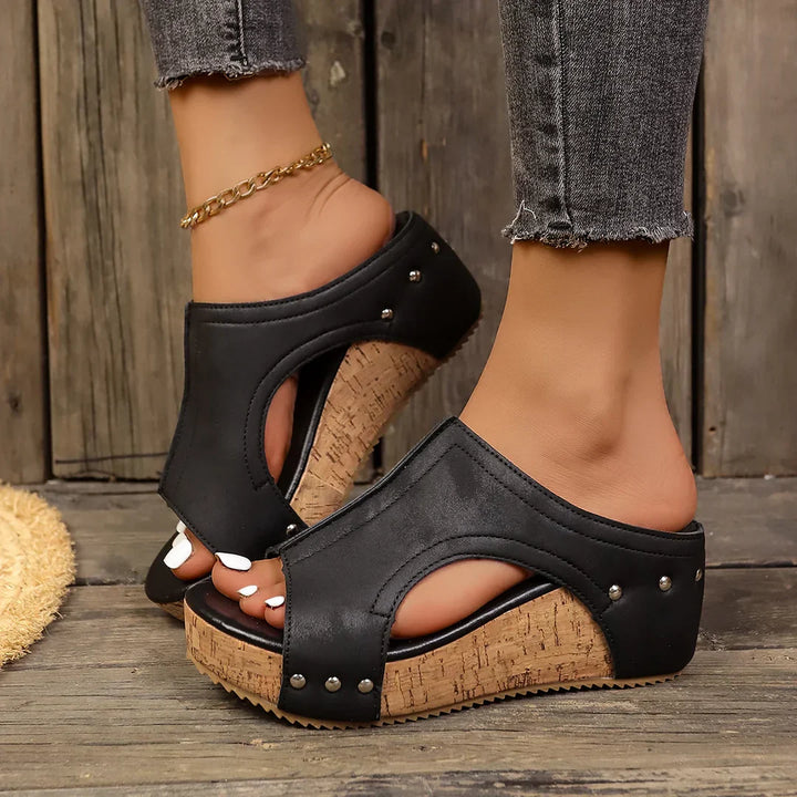 Silke | Lumi sleehakken met studs