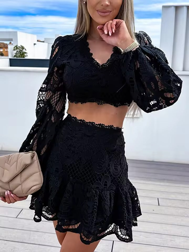Jess - Elegante kanten set