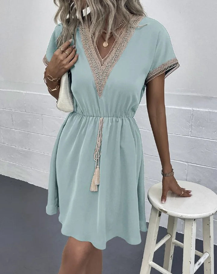 Sabrina - Elegante bohemian jurk