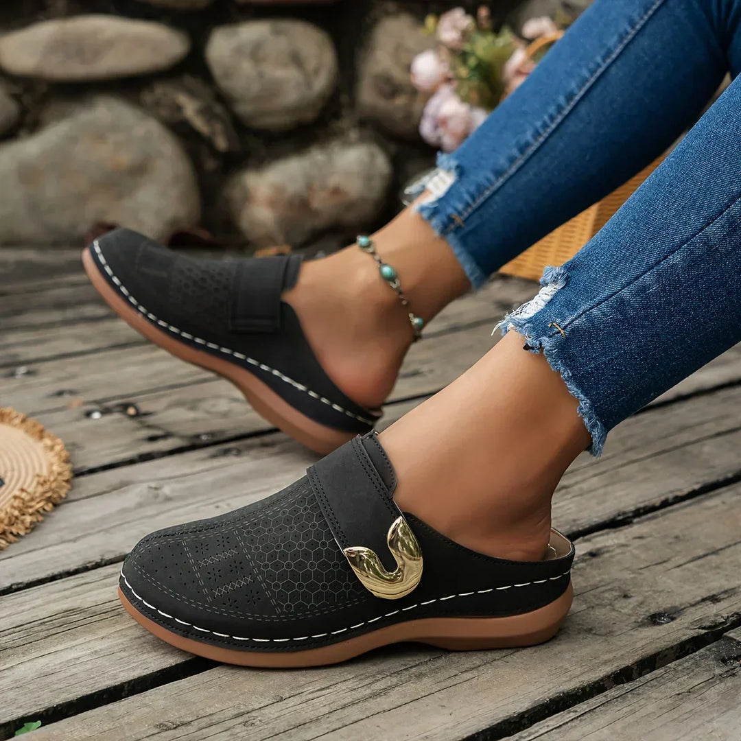 Kim | Chique sandalen met sleehak en goede steun