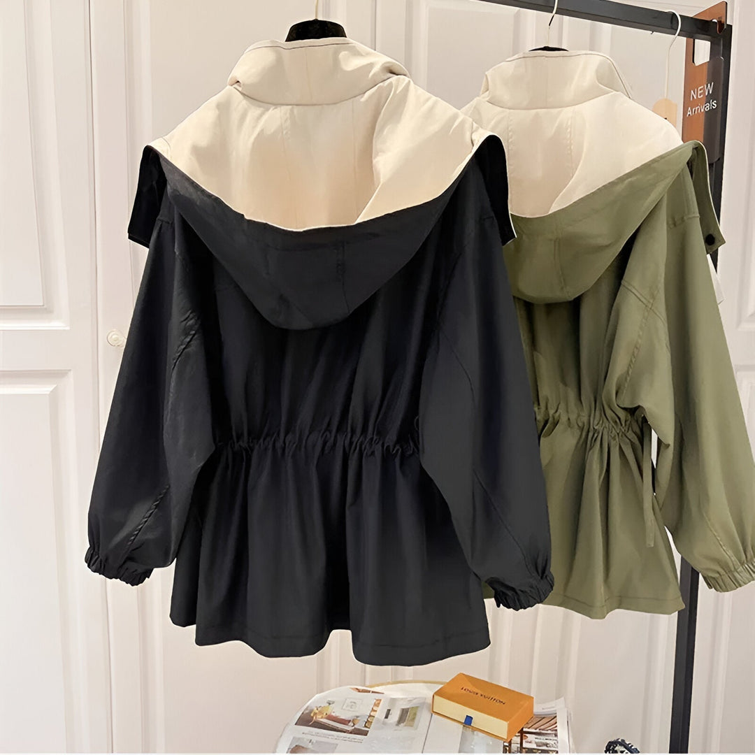 Alvienne – Elegante jas met bescherming tegen weer en wind