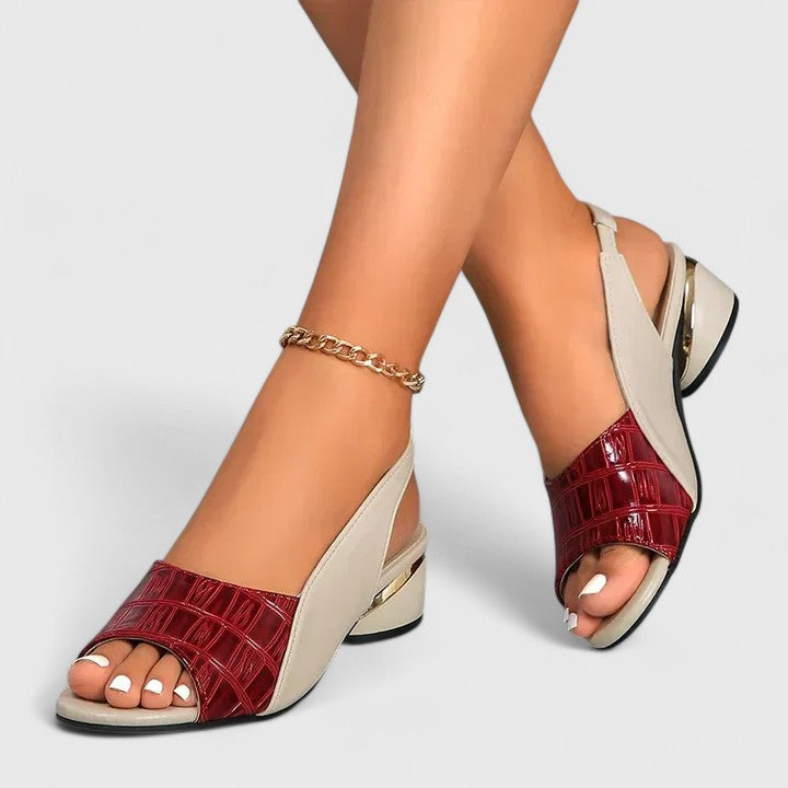 Sjoukje - Orthopedische leren sandalen