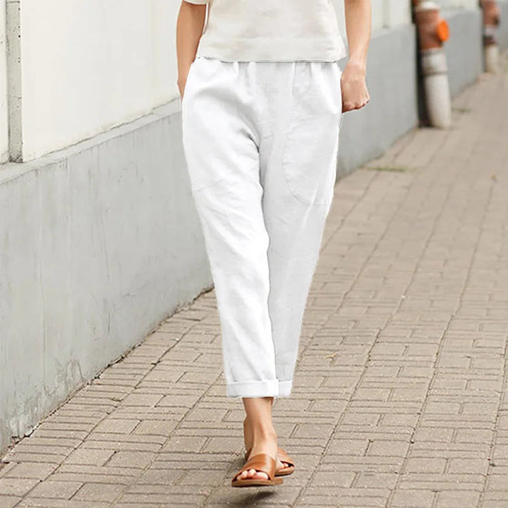 Kriza - Wijde broek met zakken