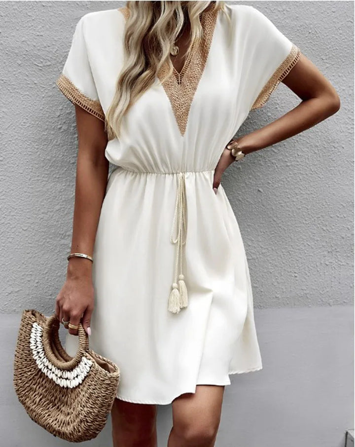 Sabrina - Elegante bohemian jurk