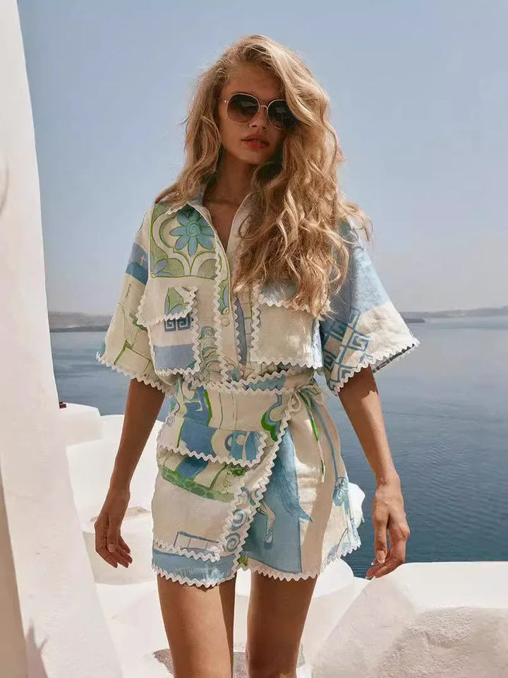 Karlijn - Chique patchwork set
