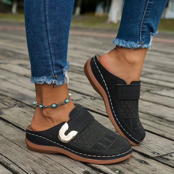 Kim | Chique sandalen met sleehak en goede steun