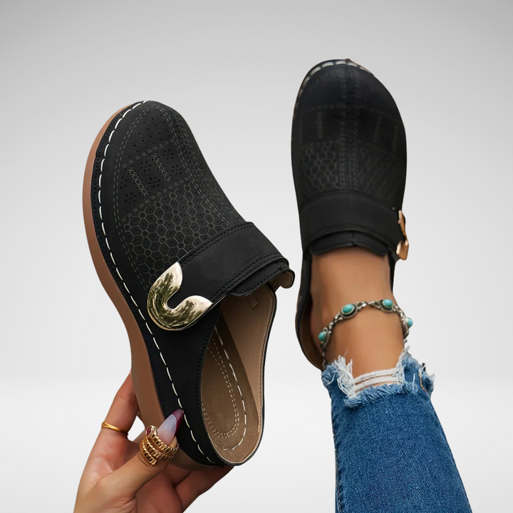 Kim | Chique sandalen met sleehak en goede steun