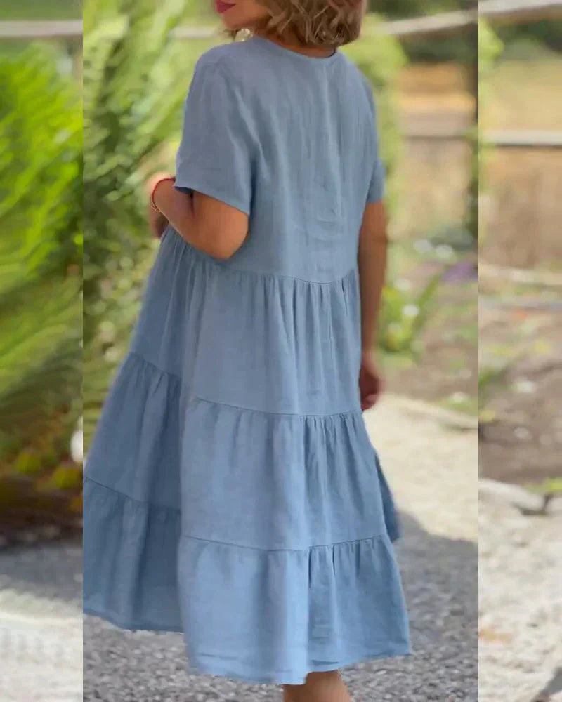 Bexley - Casual zomerjurk met V-hals