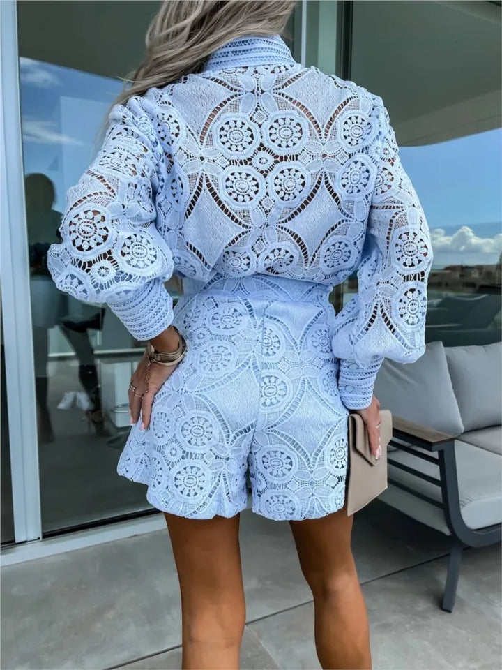 Lesley - Elegante kanten set