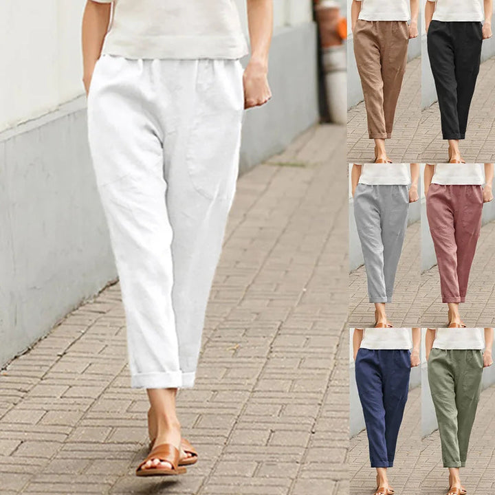 Kriza - Wijde broek met zakken