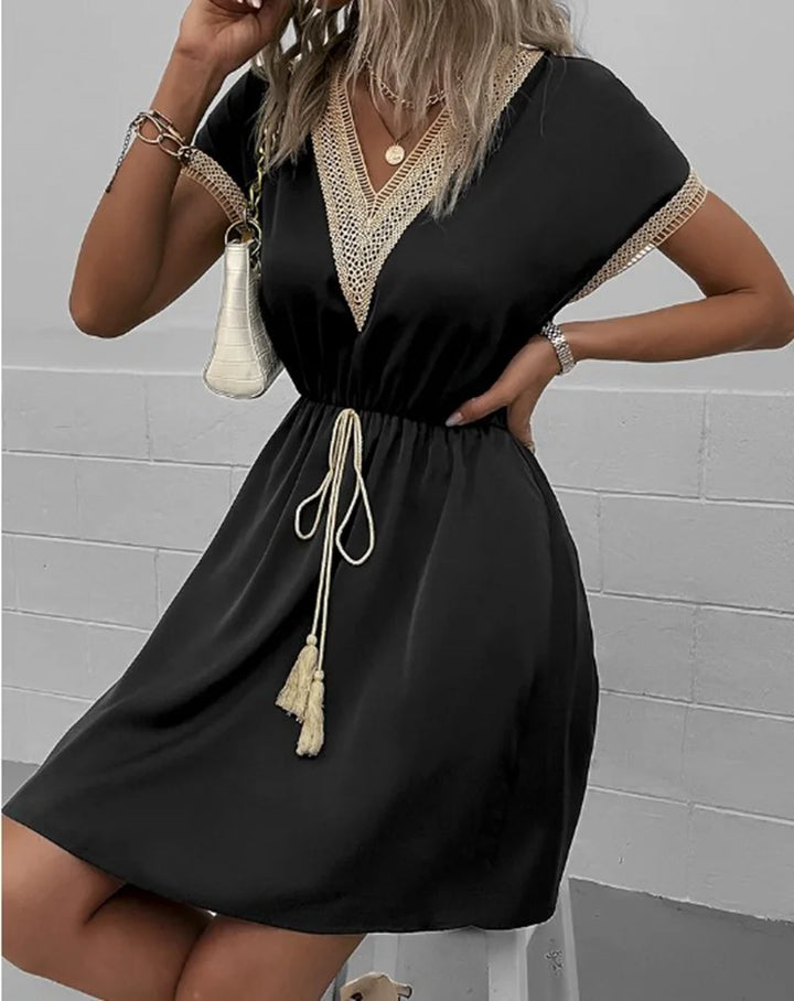 Sabrina - Elegante bohemian jurk