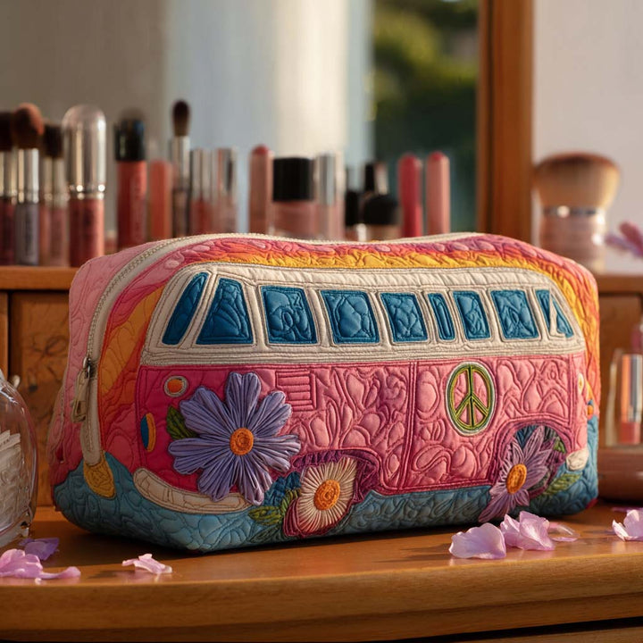Sietske - Gewatteerde toilettas Quilt en Sereen Reis