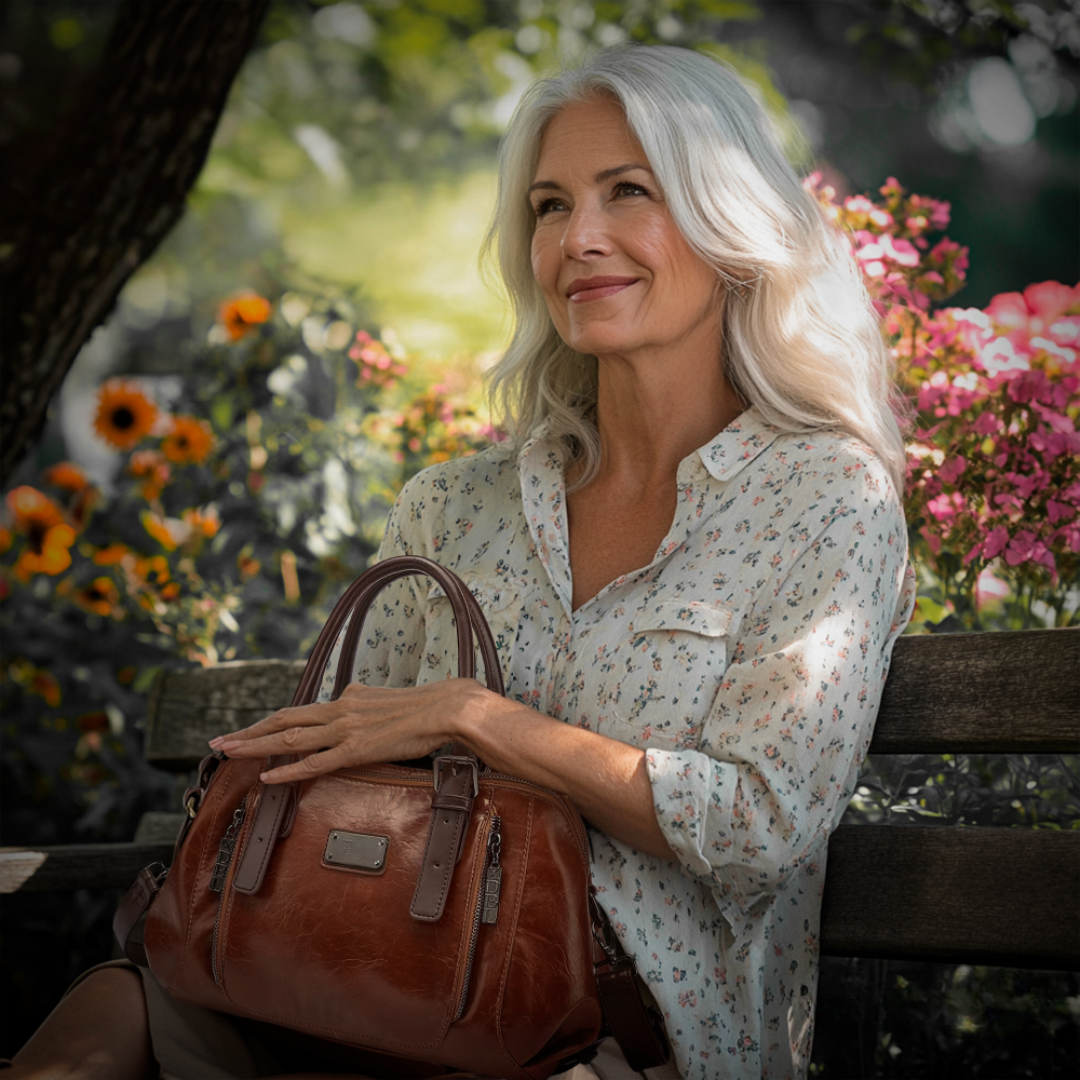 Amy™ | Tijdloze luxe handtas