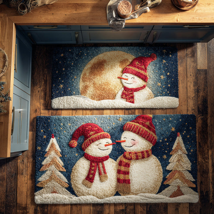 Willemien - Keukenmat Winters met Dag van Sneeuw