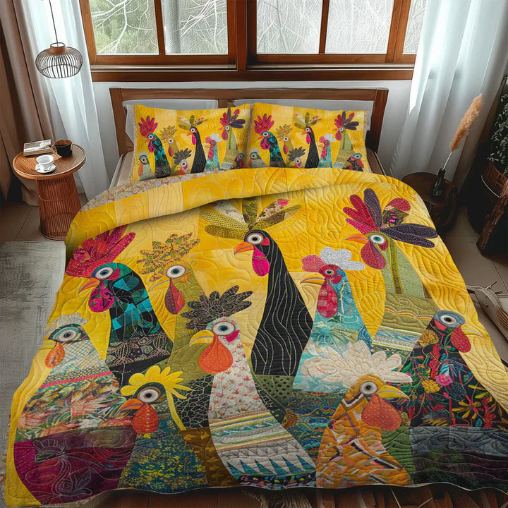 3-delige Matras Set - Haan van de Dageraad