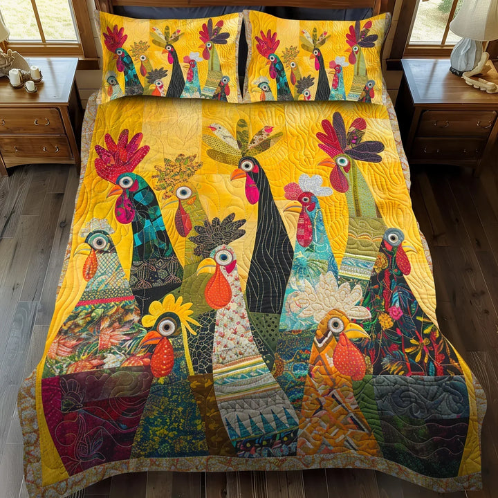 3-delige Matras Set - Haan van de Dageraad