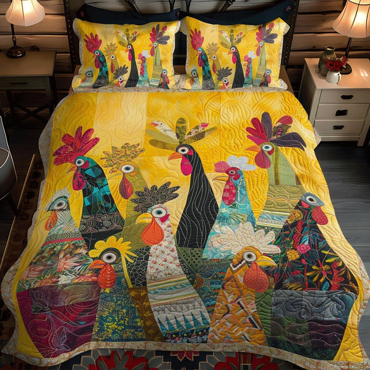 3-delige Matras Set - Haan van de Dageraad